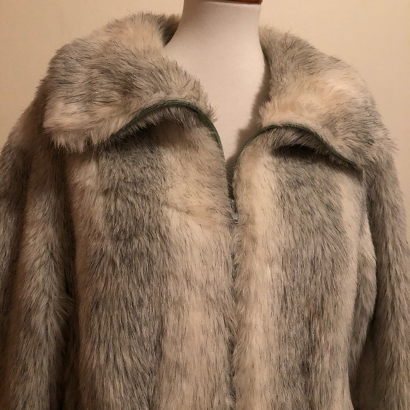 Vintage Cheyenne By Hillmoor Faux Fur Winter Coat - Picture 4 of 12
